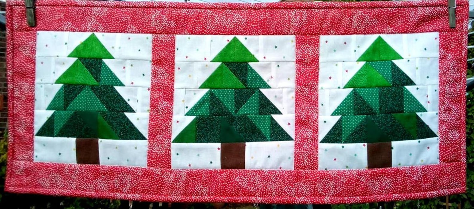 10.5 and 8.5 Pine Tree Block Pattern Pdf - Etsy
