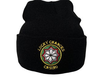 Lucky Chances Casino Beanie Chinese Vietnamese Filipino Daly City Cafe Colma