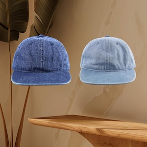 Denim & Jean Low Profile Dad Hat Adjustable W/ Brass Closure