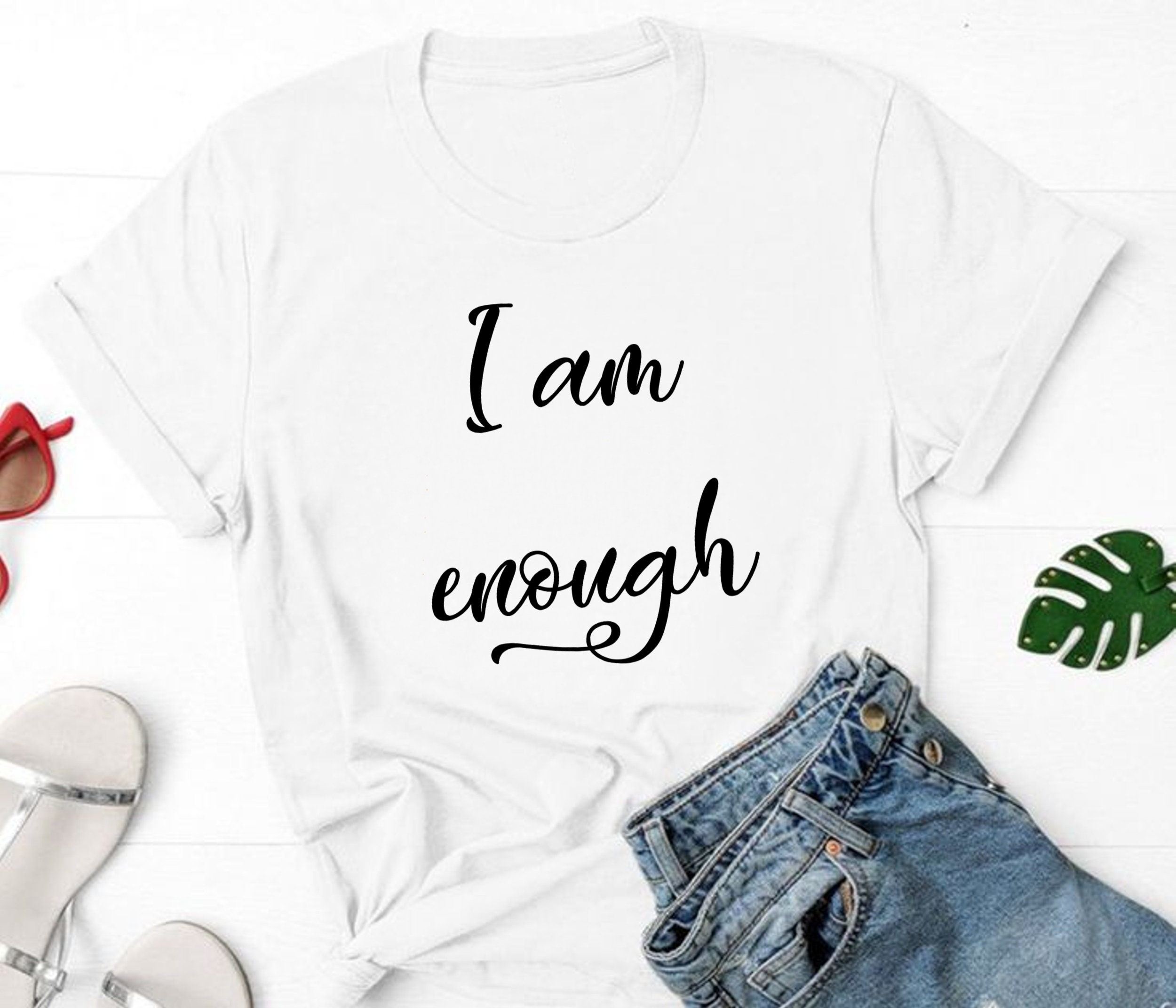I am Enough Tshirt Enough Shirt Inspirational Shirt Etsy I am Enough Tshirt Enough Shirt Inspirational Shirt Etsy