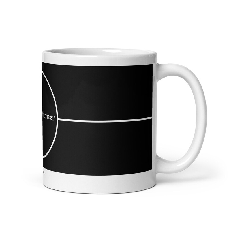Newcastle United F.C. White glossy mug