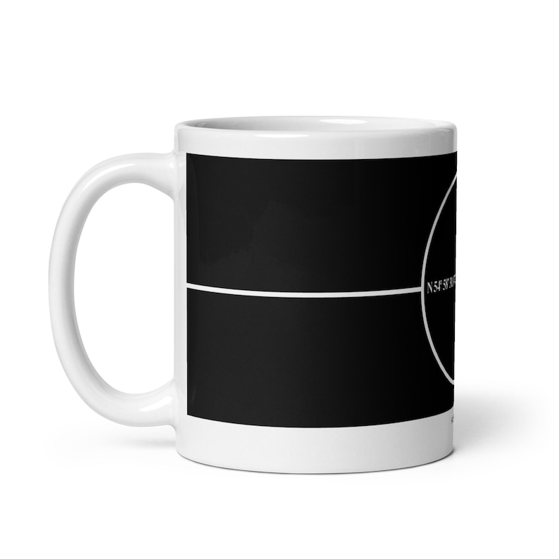 Newcastle United F.C. White glossy mug