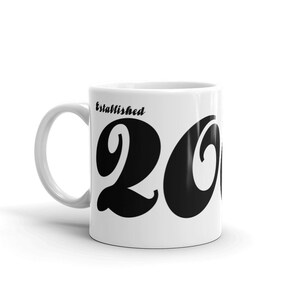 2005 Funky Chunk - White glossy mug