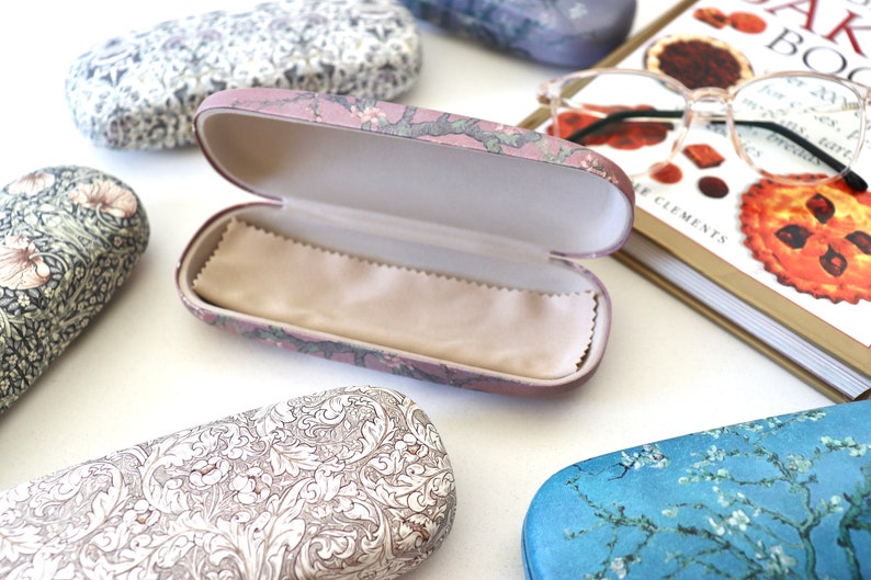 Glasses Case, Hard Glasses Case, Reading Glasses case, Spectacles Case, Glasses Holder, Sunglasses Case, Gift For Her, Various Colours, image 10