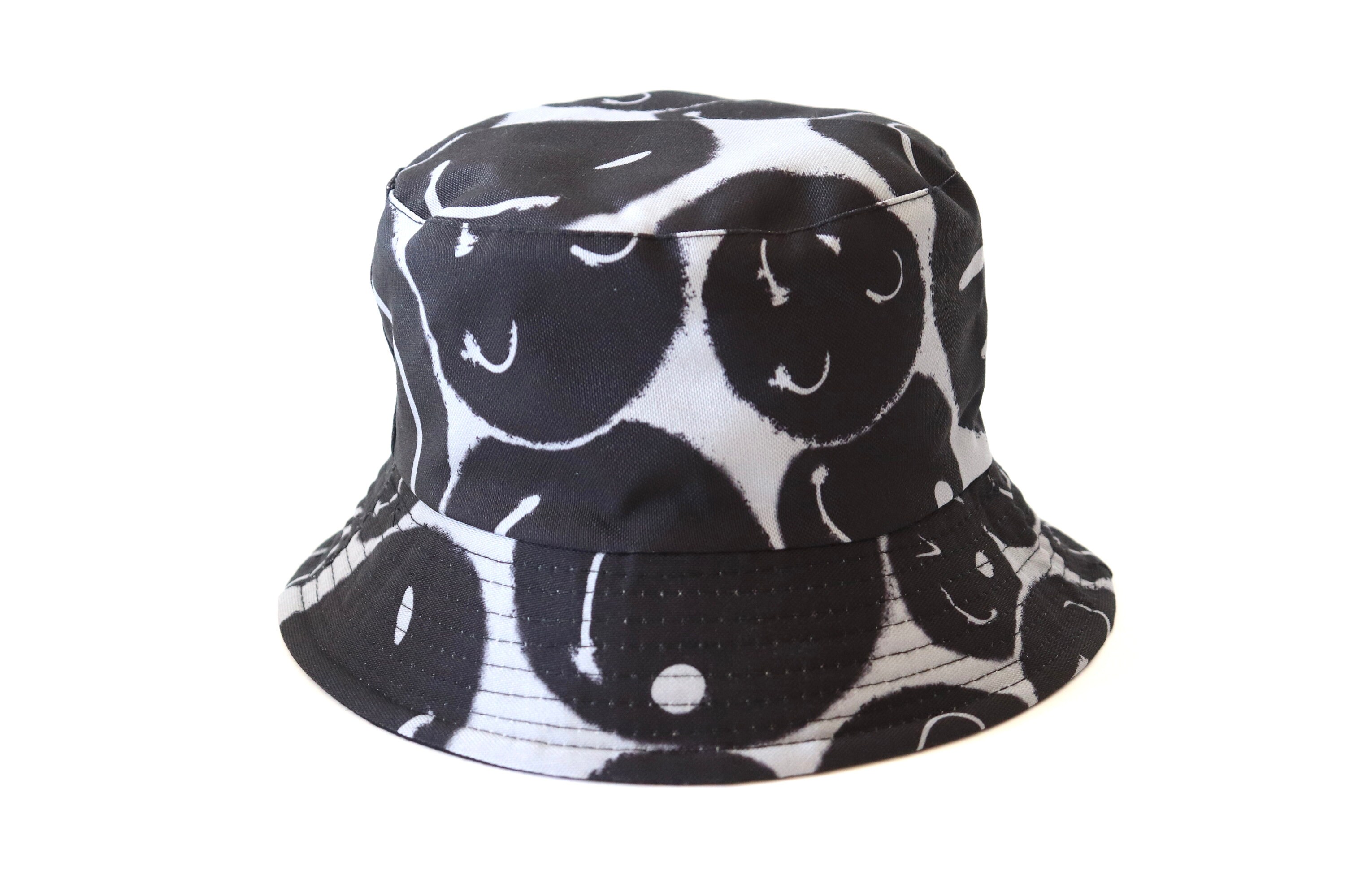 Chapeau De Pêcheur Réversible Pour Femme - Coton/polyester, Pliable, Anti-UV - Taille Unique 56-58 Cm - 3