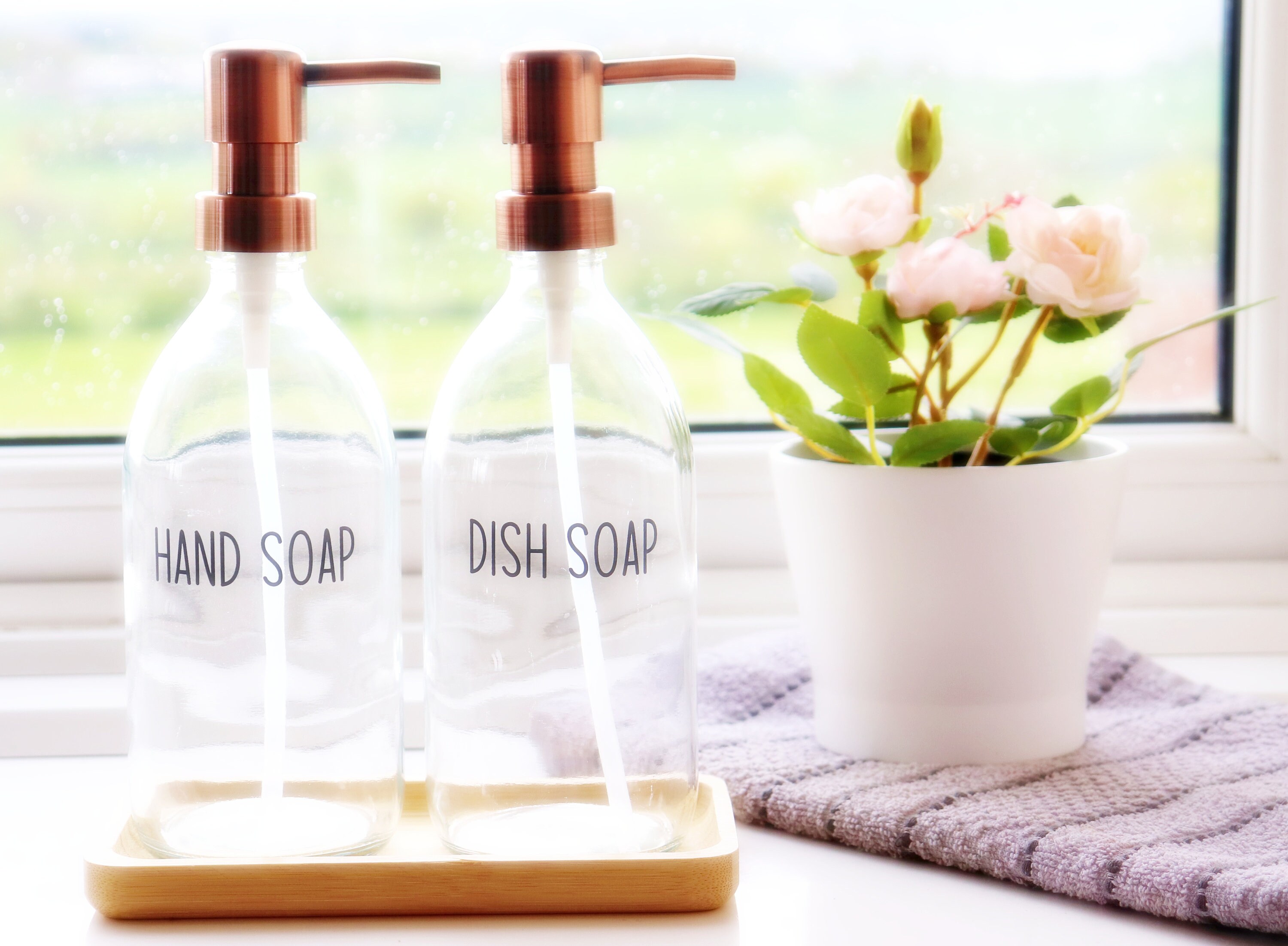 Decorative foaming hand soap dispenser deals
