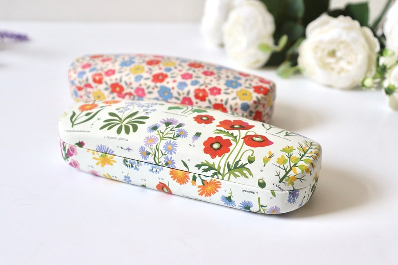 Glasses Case, Hard Glasses Case, Sunglasses Case, Reading Glasses case, Spectacles Case, Glasses Holder, Various Colours, Gift For Her image 4
