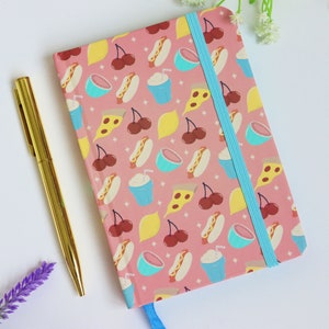 Hardback Notebook, Lined A6 Notebook, Cute Stationery, Gift, Notepad, Gift For Her