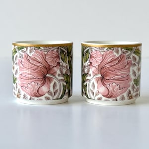Egg Cup, Set Of 2 Ceramic Egg Cups, Pimpernel Egg Holder, Egg, Breakfast, Egg Cup Gift, Egg Holder, Vintage Egg Cups, Gift