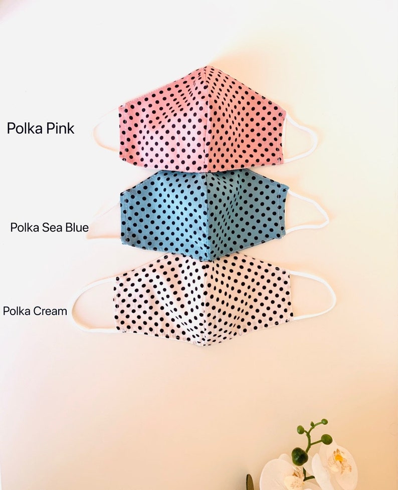 100% Cotton Soft Breathable Face Mask Adult Teen Face Masks Pack Reusable Washable Face Mask Packs Filter UK SALE OFFERS. Explore now 画像 8