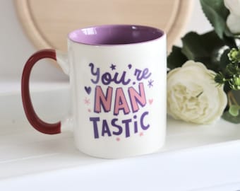 Nana Geschenk, Keramiktasse für Nana, lustige Nan-Tasse, Geschenk für Oma, tolles Nana-Geschenk, Geschenk für Nanny, Nana-Geschenkidee