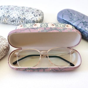 Étui à lunettes, Étui à lunettes rigide, Étui à lunettes de lecture, Étui à lunettes, Porte-lunettes, Étui à lunettes de soleil, Cadeau pour elle, Diverses couleurs, image 5