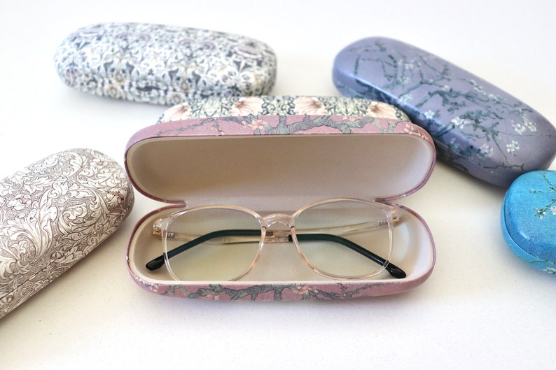 Glasses Case, Hard Glasses Case, Reading Glasses case, Spectacles Case, Glasses Holder, Sunglasses Case, Gift For Her, Various Colours, image 5