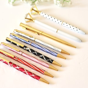 Ball Point Pen | Diamond Pen | Metal Pen | Wedding | Available In Various Colours And Designs