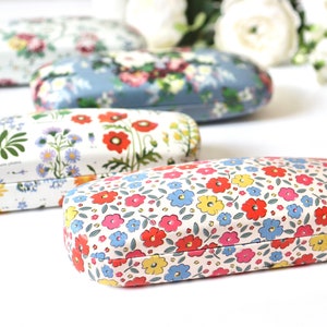 Glasses Case, Hard Glasses Case, Sunglasses Case, Reading Glasses case, Spectacles Case, Glasses Holder, Various Colours, Gift For Her image 2