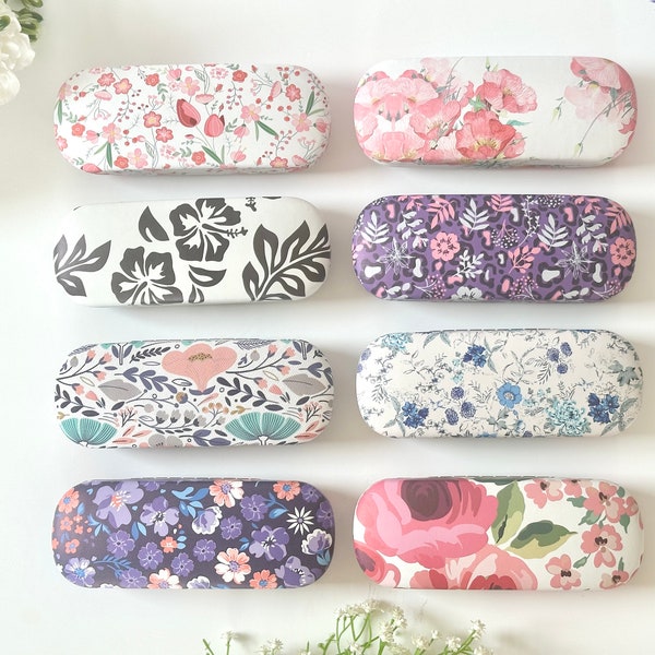 Glasses Case, Hard Glasses Case, Reading Glasses case, Spectacles Case, Glasses Holder, Sunglasses Case, Gift For Her, Reading Glasses