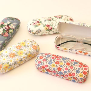 Glasses Case, Hard Glasses Case, Sunglasses Case, Reading Glasses case, Spectacles Case, Glasses Holder, Various Colours, Gift For Her image 9