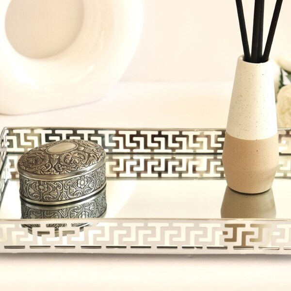 Mirrored Vanity Tray Etsy UK