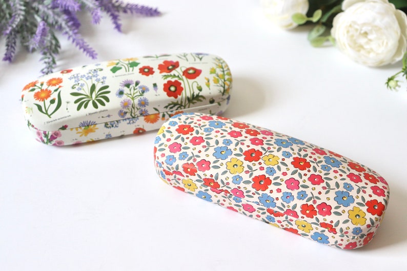 Glasses Case, Hard Glasses Case, Sunglasses Case, Reading Glasses case, Spectacles Case, Glasses Holder, Various Colours, Gift For Her image 5