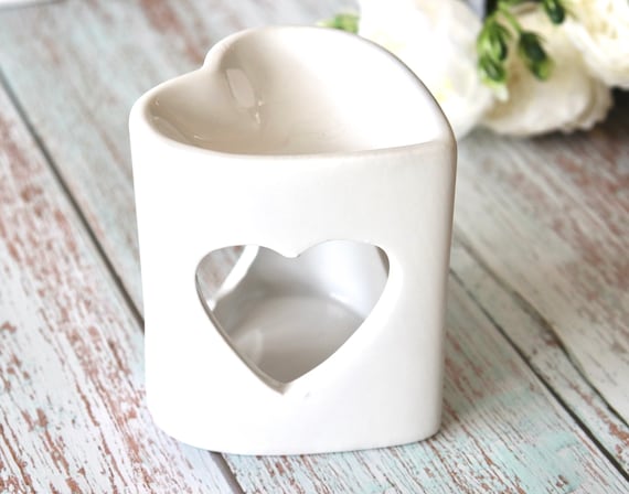 Tall ceramic wax melter – Southern Candle Company