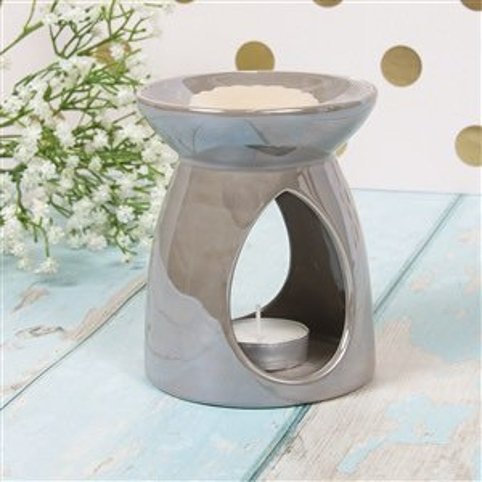 Large Wax Melt Burner Oil Burner Wax Melter Home Fragrance Etsy Singapore