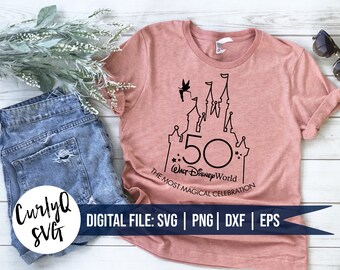 Free Free 282 Disney World 50Th Anniversary Svg SVG PNG EPS DXF File