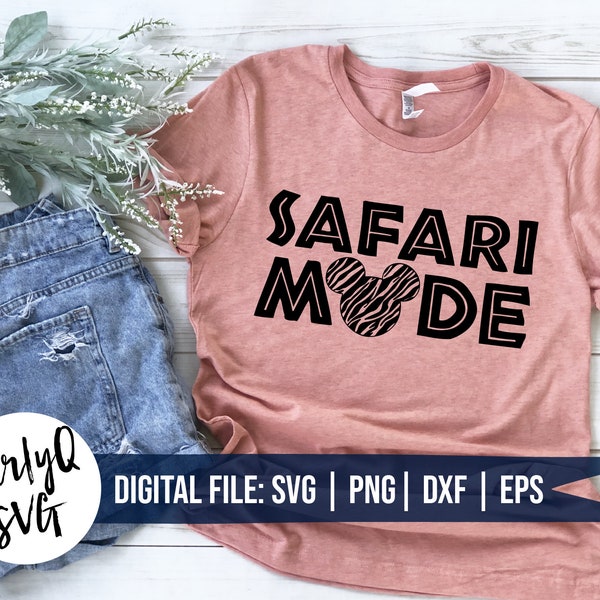 SVG, Safari Mode, Animal, Orlando, zebra, kingdom, digital download, Cricut, silhouette, cut file, castle, magic