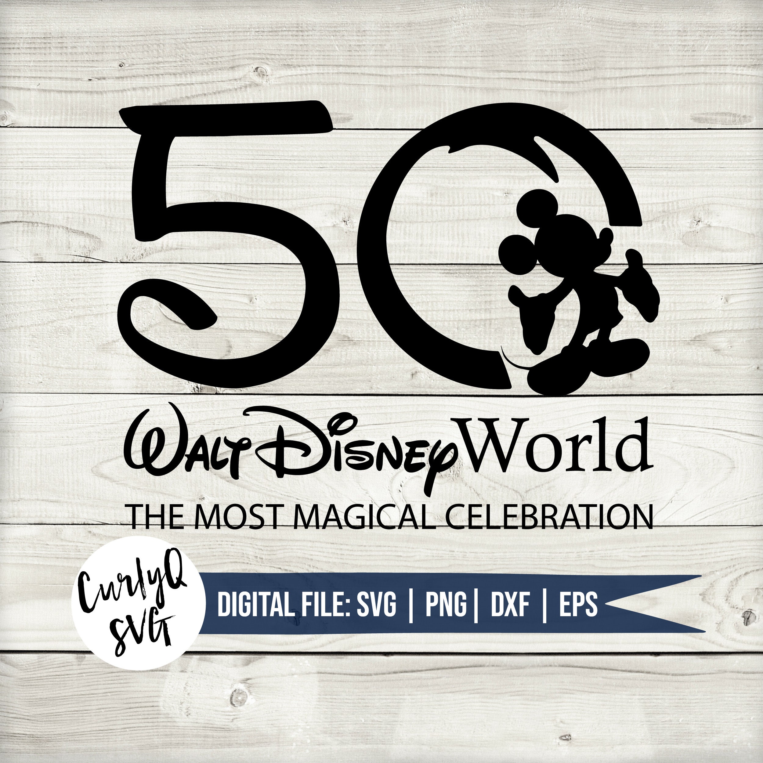 Free Free 345 Disney 50Th Anniversary Svg SVG PNG EPS DXF File