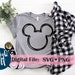 SVG, Mickey svg, graphic, sketch, design, digital download, castle, magical, instant download, Orlando, California, vacation, png, diy