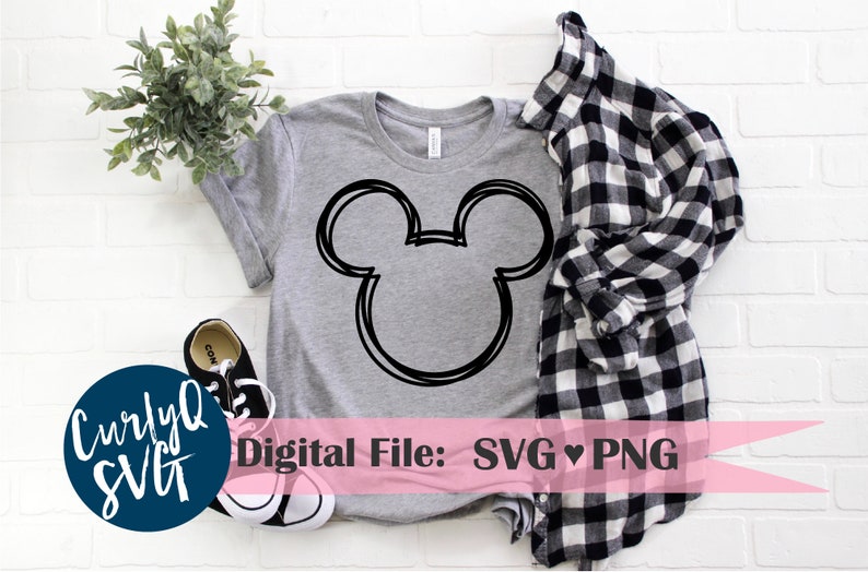 SVG, Mickey svg, graphic, sketch, design, digital download, castle, magical, instant download, Orlando, California, vacation, png, diy 