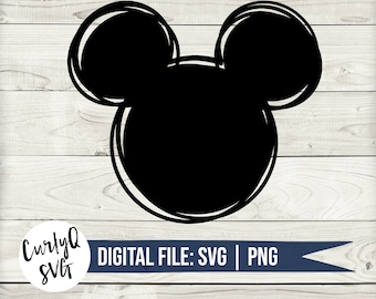 SVG, Mickey svg, graphic, sketch, design, digital download, castle, magical, instant download, Orlando, California, vacation, png, diy
