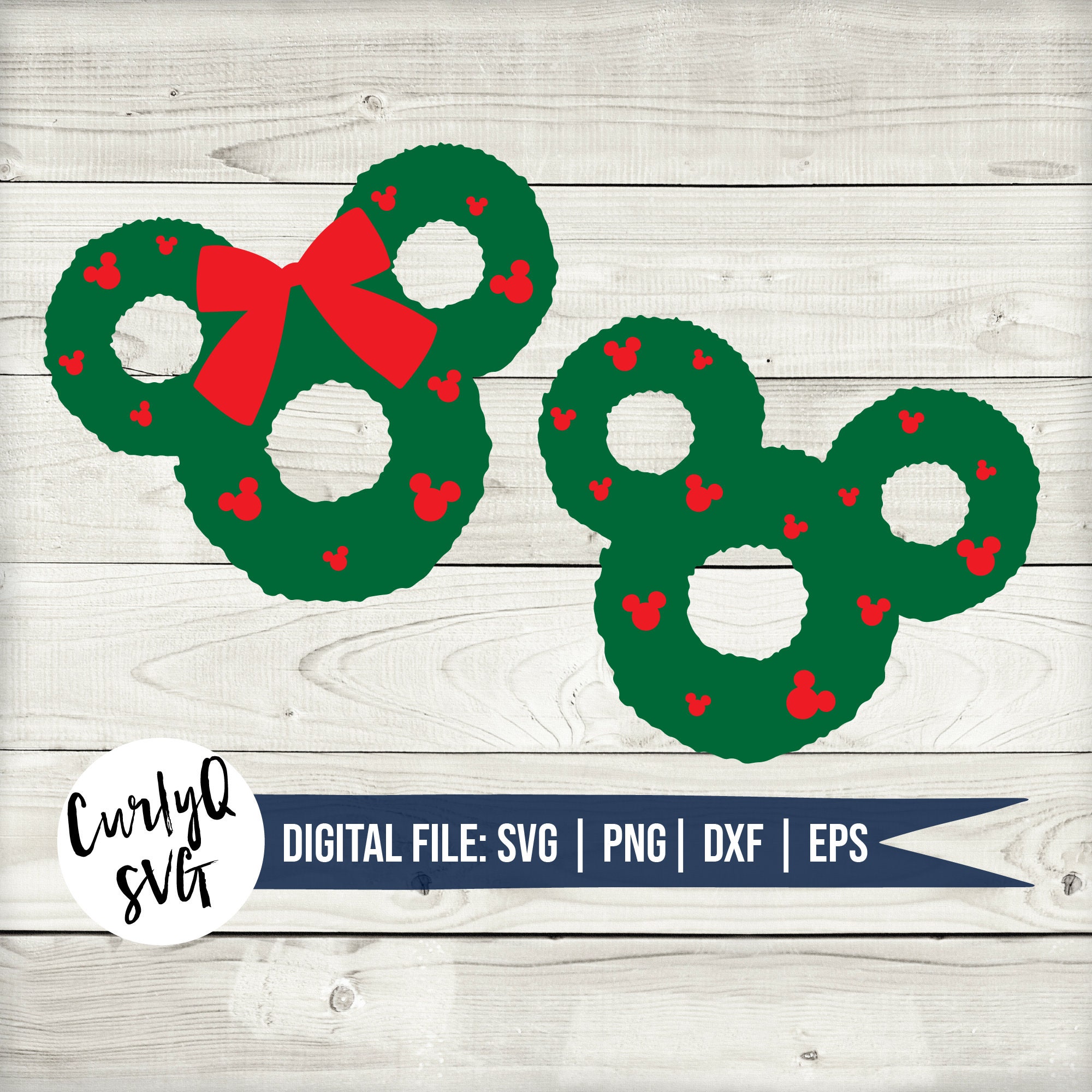 Disney Wreath Svg Mickey Svg Minnie Svg Santa Svg Etsy | My XXX Hot Girl