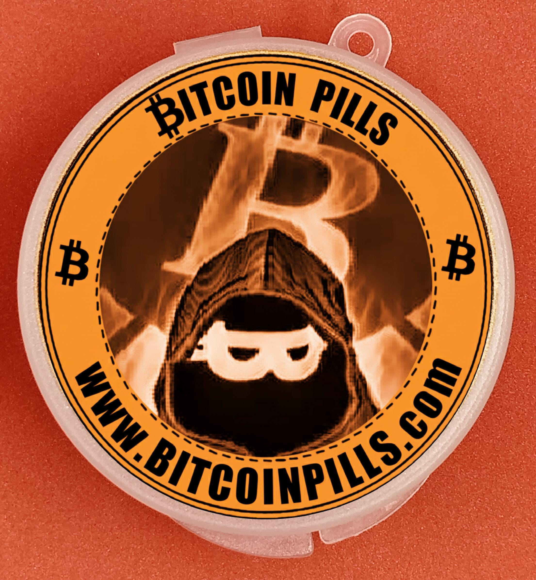 Bitcoin Orange Pill - Etsy Finland