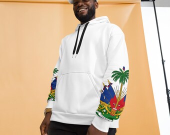 Haiti Emblem Unisex Hoodie