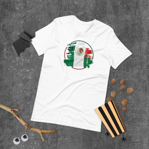 Mexico and Nigeria Short-Sleeve Unisex T-Shirt