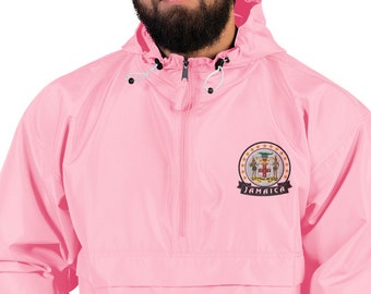 Jamaica Embroidered Champion Packable Jacket