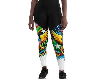 St. Kitts/U.S Virgin Islands Sports Leggings