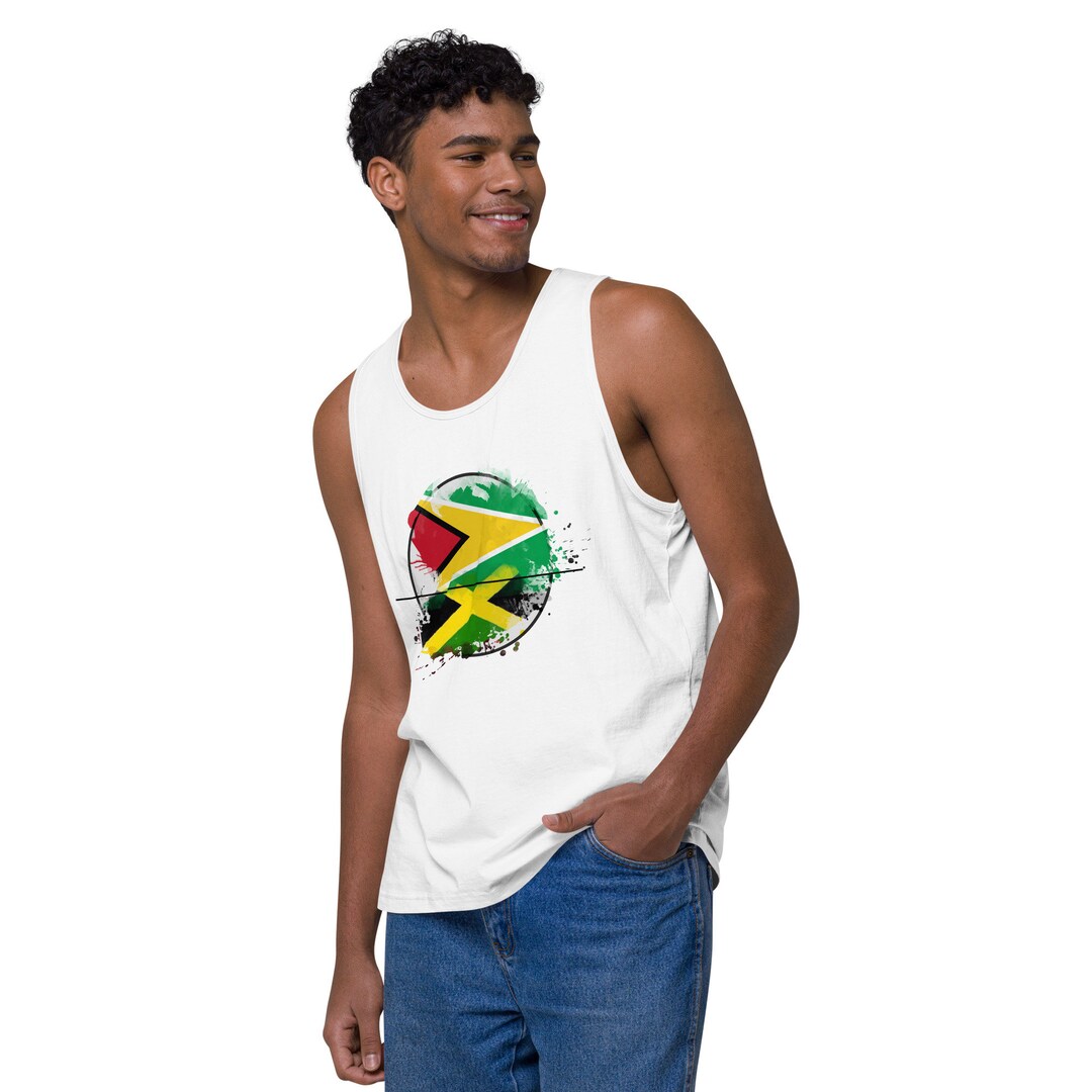 Personalized Jamaica Sleng Teng Riddim Men Tank Top Booyaka Booyaka LT01