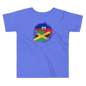 Haiti and Jamaica Toddler Short Sleeve Tee