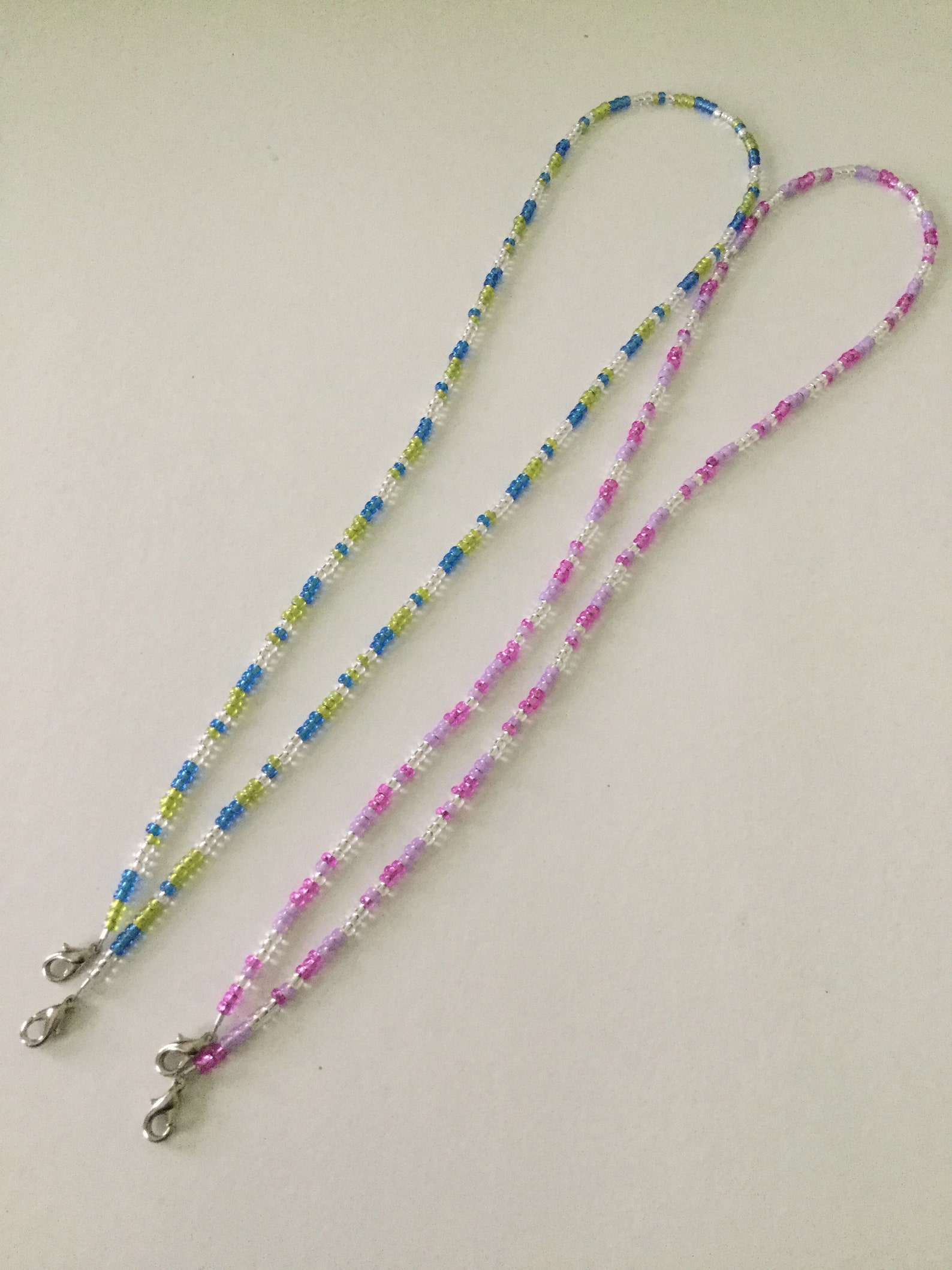 Beaded Face Mask Chain Colorful Facial Mask Chain Designer Etsy