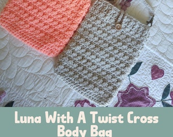 Luna With A Twist Crochet Crossbody Bag Pattern (Digital Download)