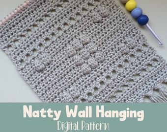 Natty Wall Hanging | Crochet Pattern | Boho Wall hanging | Digital Pattern