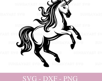 Unicorn SVG Files For Cricut, Unicorn Png Sublimation Designs, Unicorn Birthday Design, Unicorn Mug Design, Unicorn Stickers Clipart