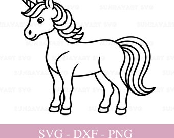 Archivos SVG de unicornio para Cricut, diseños de sublimación de unicornio PNG, diseño de cumpleaños de unicornio, diseño de taza de unicornio, imágenes prediseñadas de pegatinas de unicornio