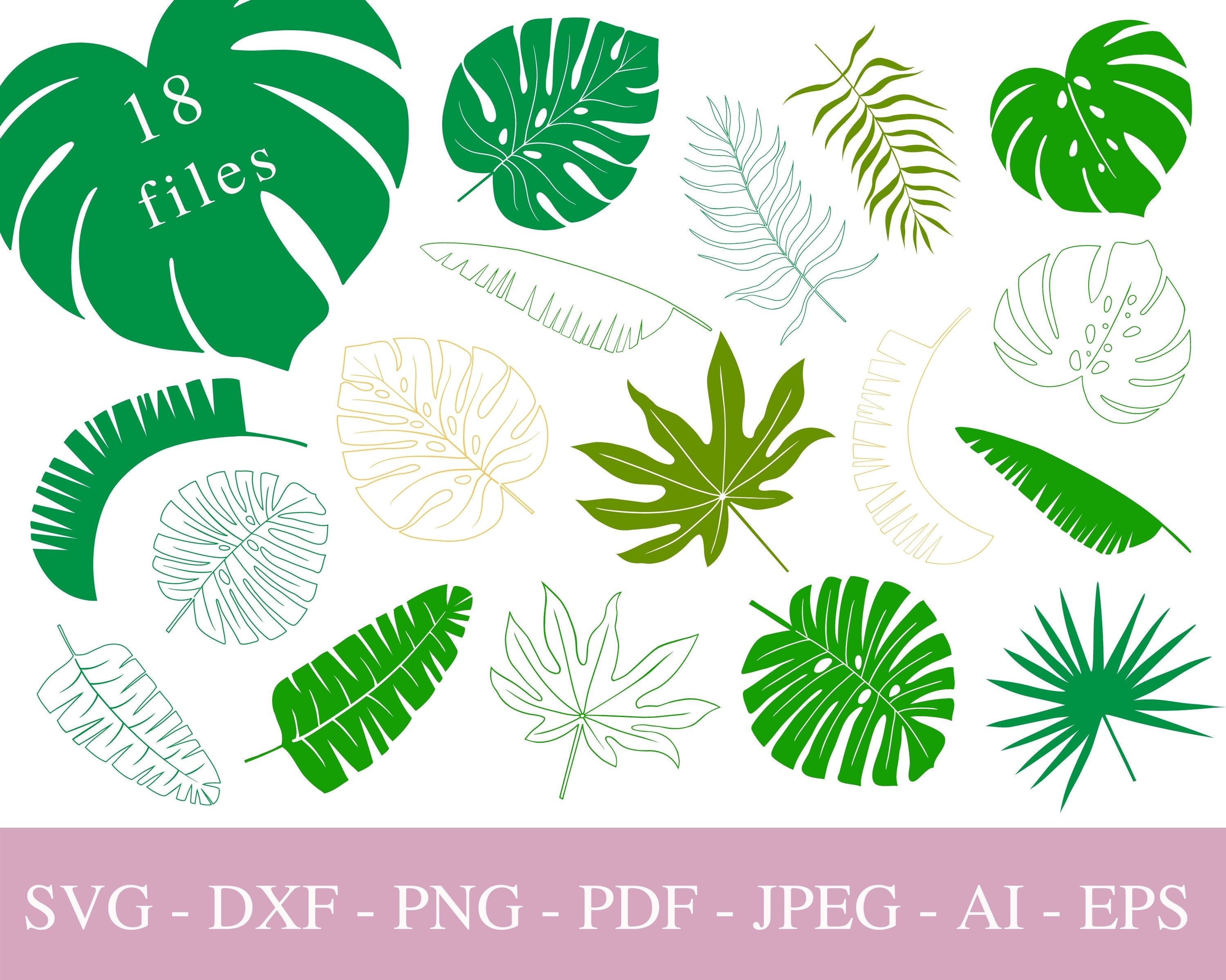 Gold Tropical Leaves Clipart, Doodle Clipart, Tropical Plant, PNG, Glitter  Palm Leaf, Jungle Clipart, Gold Leaves, Wedding Invitation, DIY 