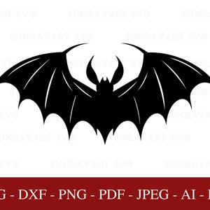 Halloween Bat SVG Files For Cricut, Bat PNG , Halloween Bats Svg, Spooky Season Season Svg, Halloween Decoration Svg, Fall Svg