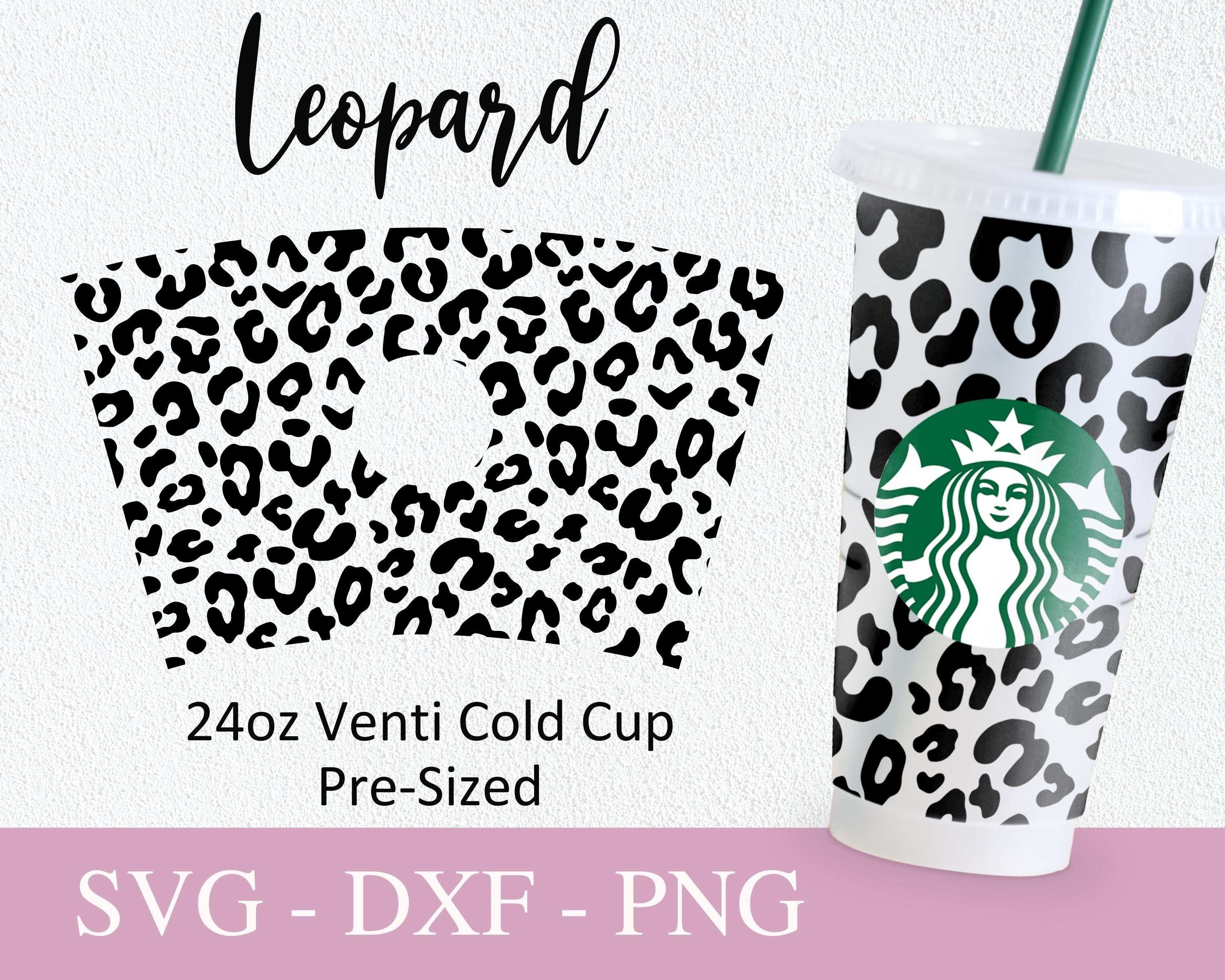 Blue Cheetah Print Starbucks Cup – Ally's Finds