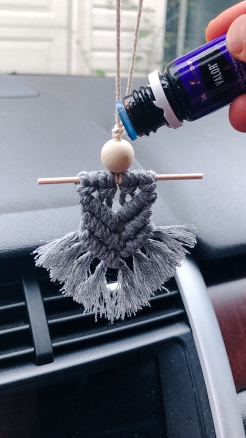 Macrame Car Diffuser pack of ten Etsy