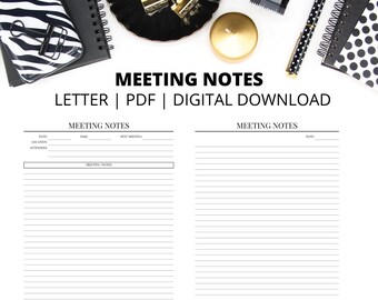 Notulen van vergaderingen | Lettergrootte | Pdf | Direct digitaal downloaden