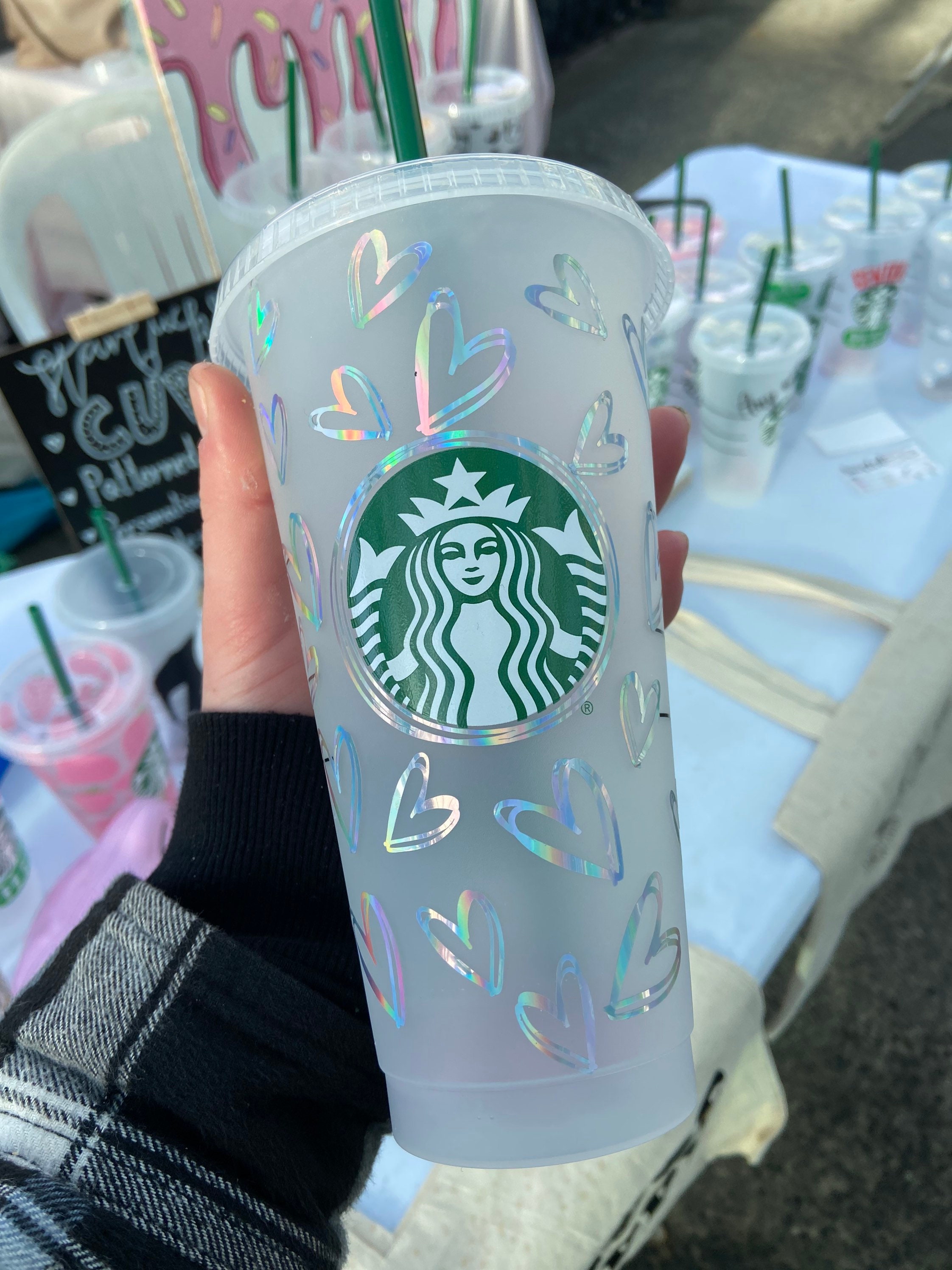 Starbucks Cup-heart Valentine Soft Girl Cold Cup -  Norway